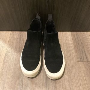 Vans high top suede black ankle boot